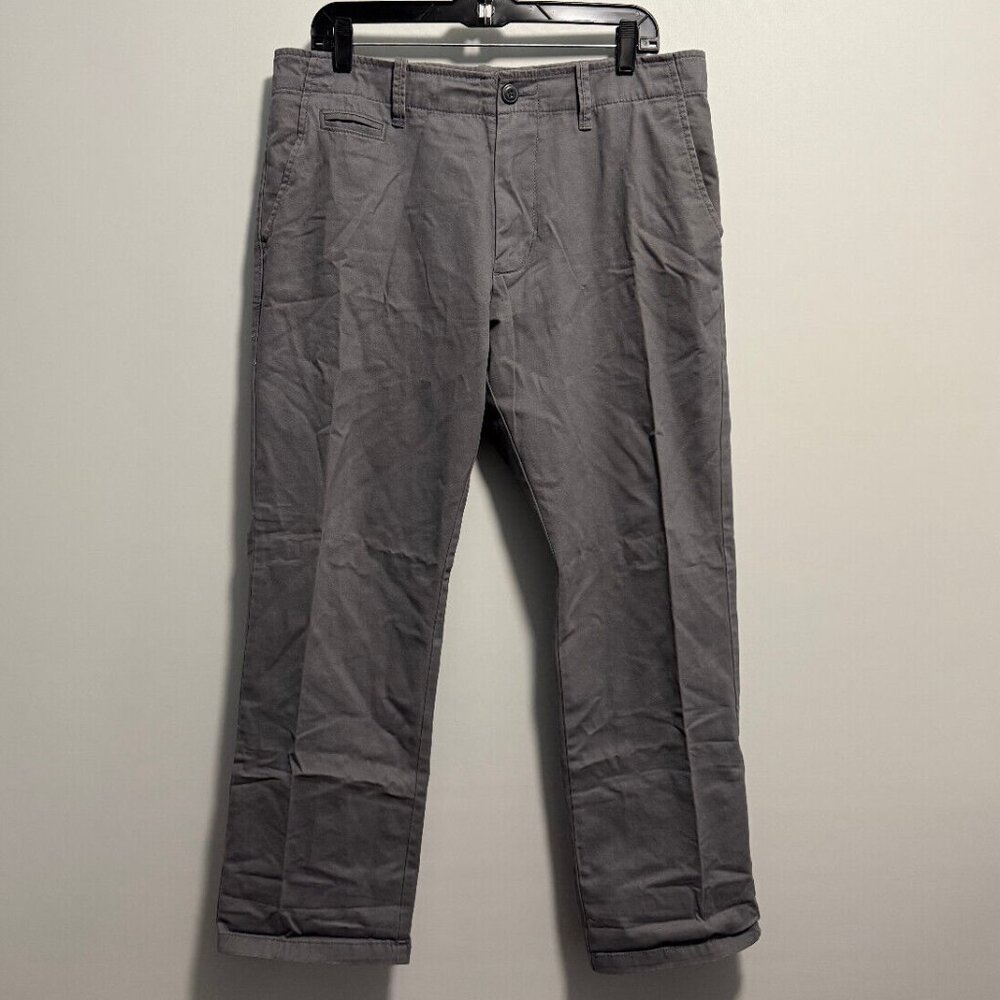 Old Navy Broken-In Straight Grey‎ Pants Sz 34x30